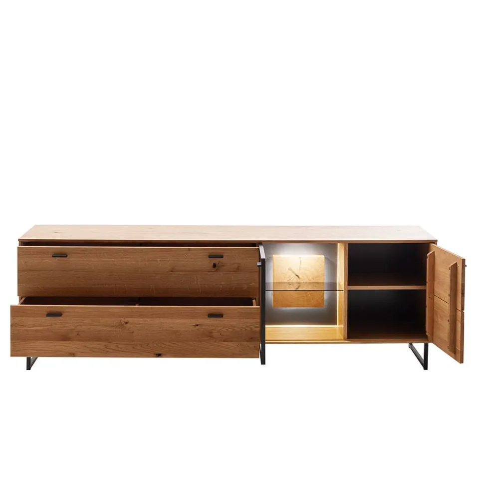 Wohnzimmer TV Wohnwand modern - Drinidad (vierteilig)