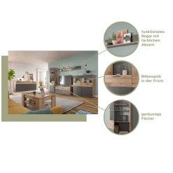 Wohnzimmer Wandboard mit 180 cm Breite - Lucios