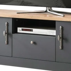 Wohnzimmer Wohnwand - Landhaus modern - Lionel (vierteilig)