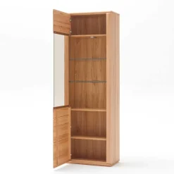 Wohnzimmer Wohnwand Athias aus Kernbuche (vierteilig)