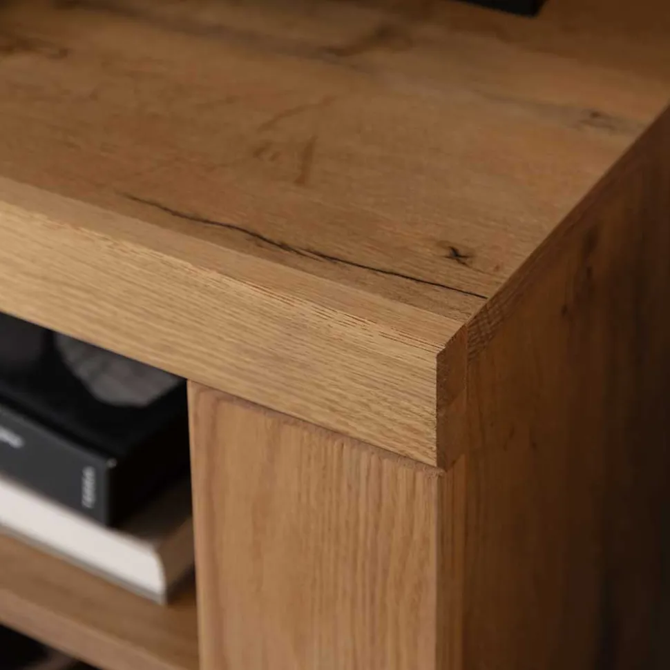 Wohnzimmer Wohnwand teilmassiv - Vlacoma (vierteilig)