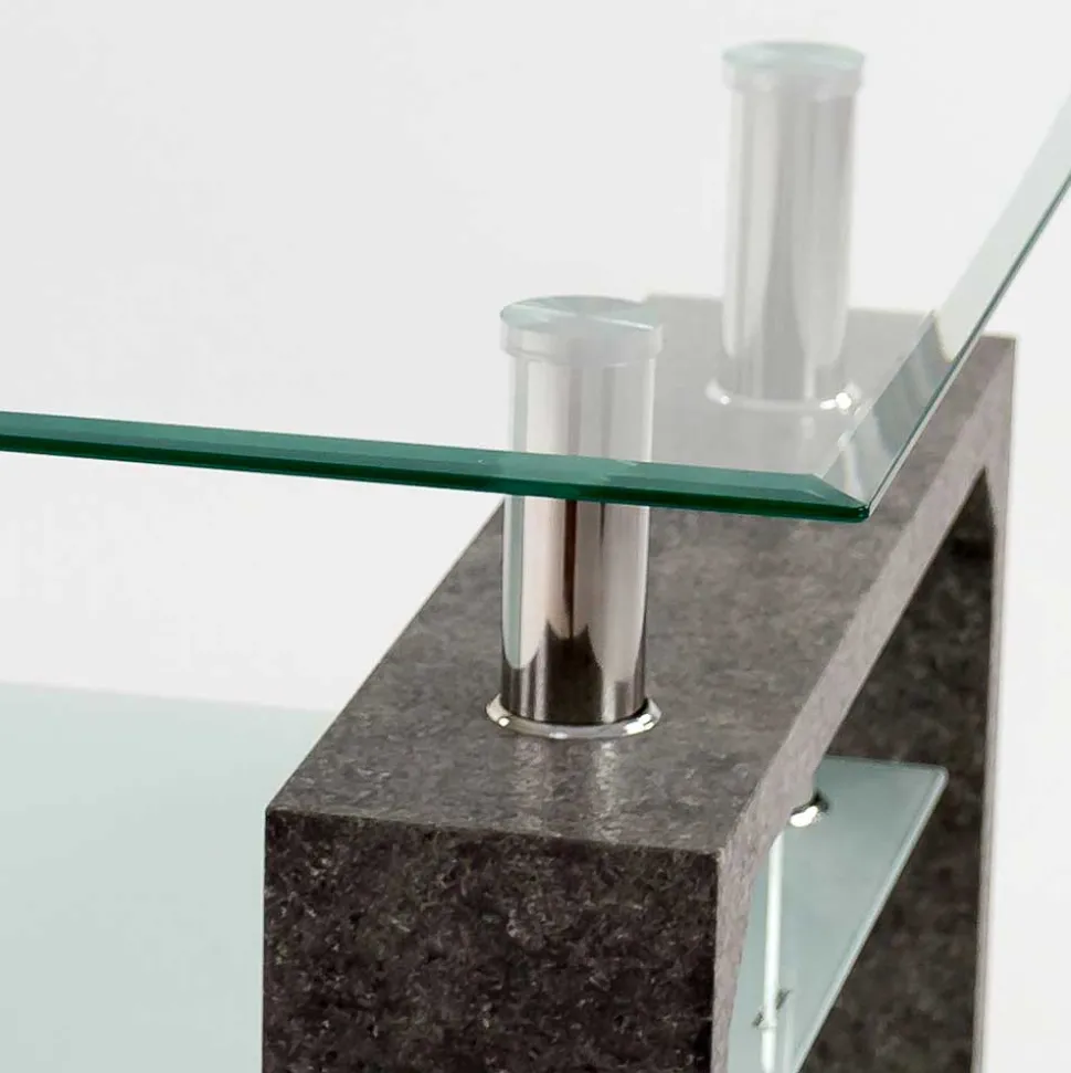 Wohnzimmer-Glastisch in modernem Design - Arthus