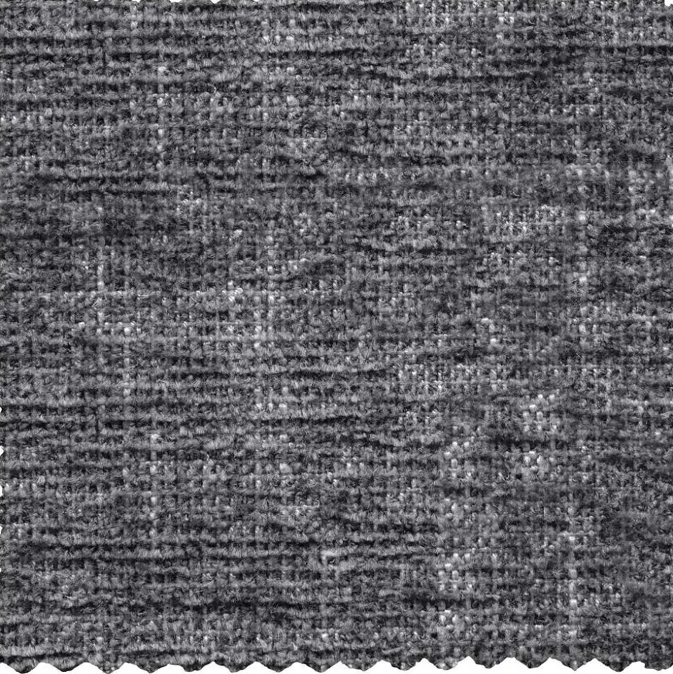 Wohnzimmerhocker in Jeansblau Chenille - Imonas