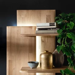 Wohnzimmermöbel Set aus Holz - Destal (dreiteilig)