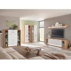 Wohnzimmerschrank Duo modern - Adejano (zweiteilig)