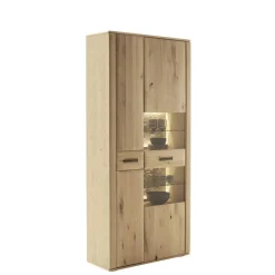Wohnzimmerschrank in Asteiche Hell - Jevedaz