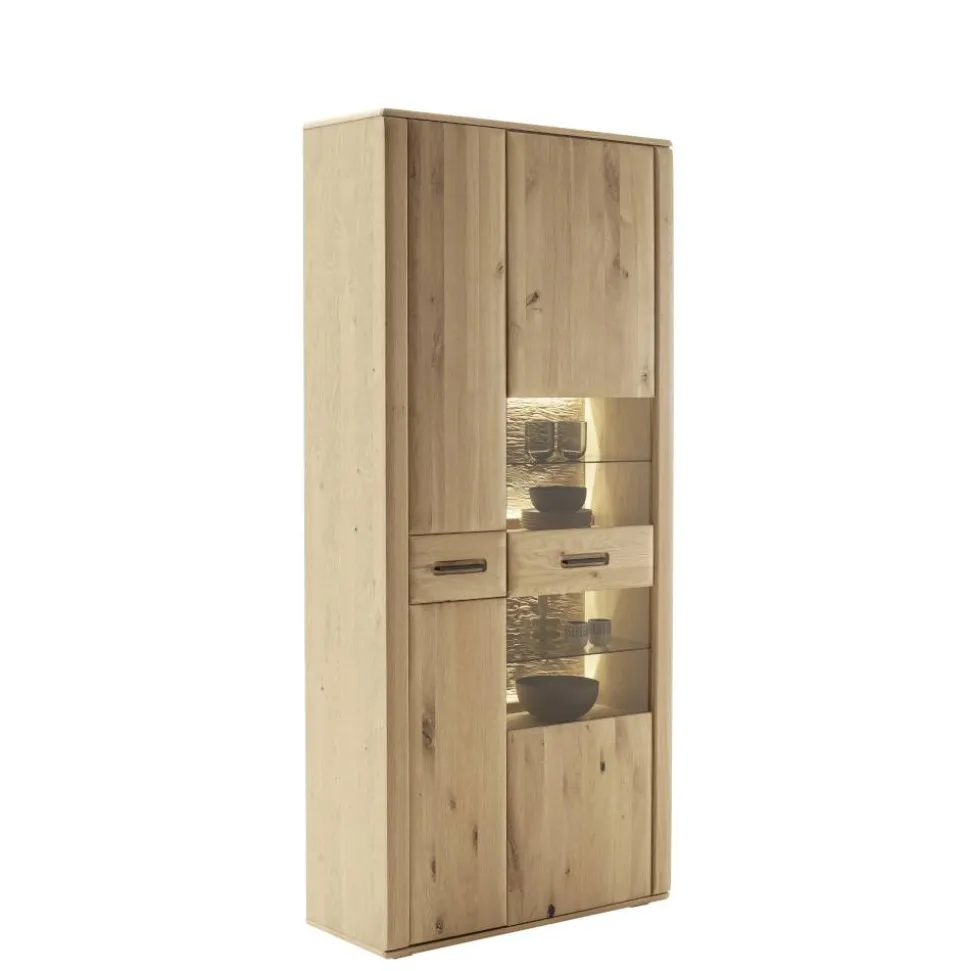 Wohnzimmerschrank in Asteiche Hell - Jevedaz