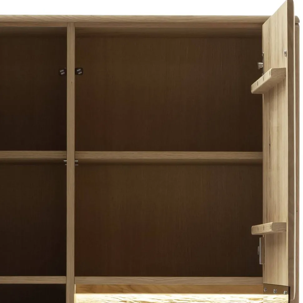Wohnzimmerschrank in Asteiche Hell - Jevedaz