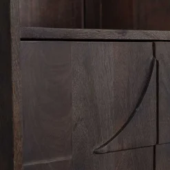 Wohnzimmerschrank in Walnussfarben - Luisa