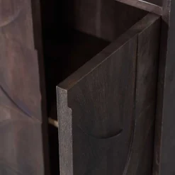 Wohnzimmerschrank in Walnussfarben - Luisa