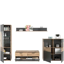 Wohnzimmerschränke & Regal - TV Wand - Lucios (vierteilig)