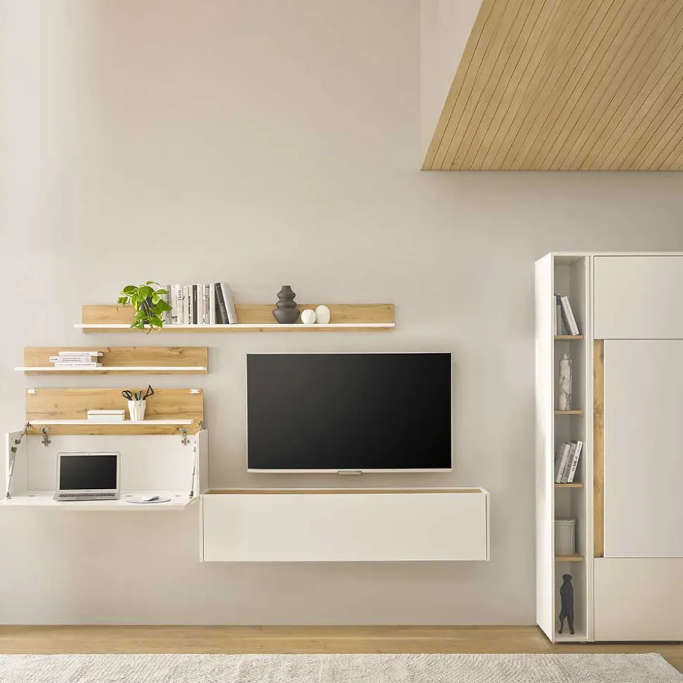 Wohnzimmerschränke & Regale Kombi - Nonessia (sechsteilig)