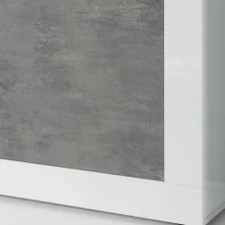Wohnzimmerschränke in Beton Optik - Narandu (zweiteilig)