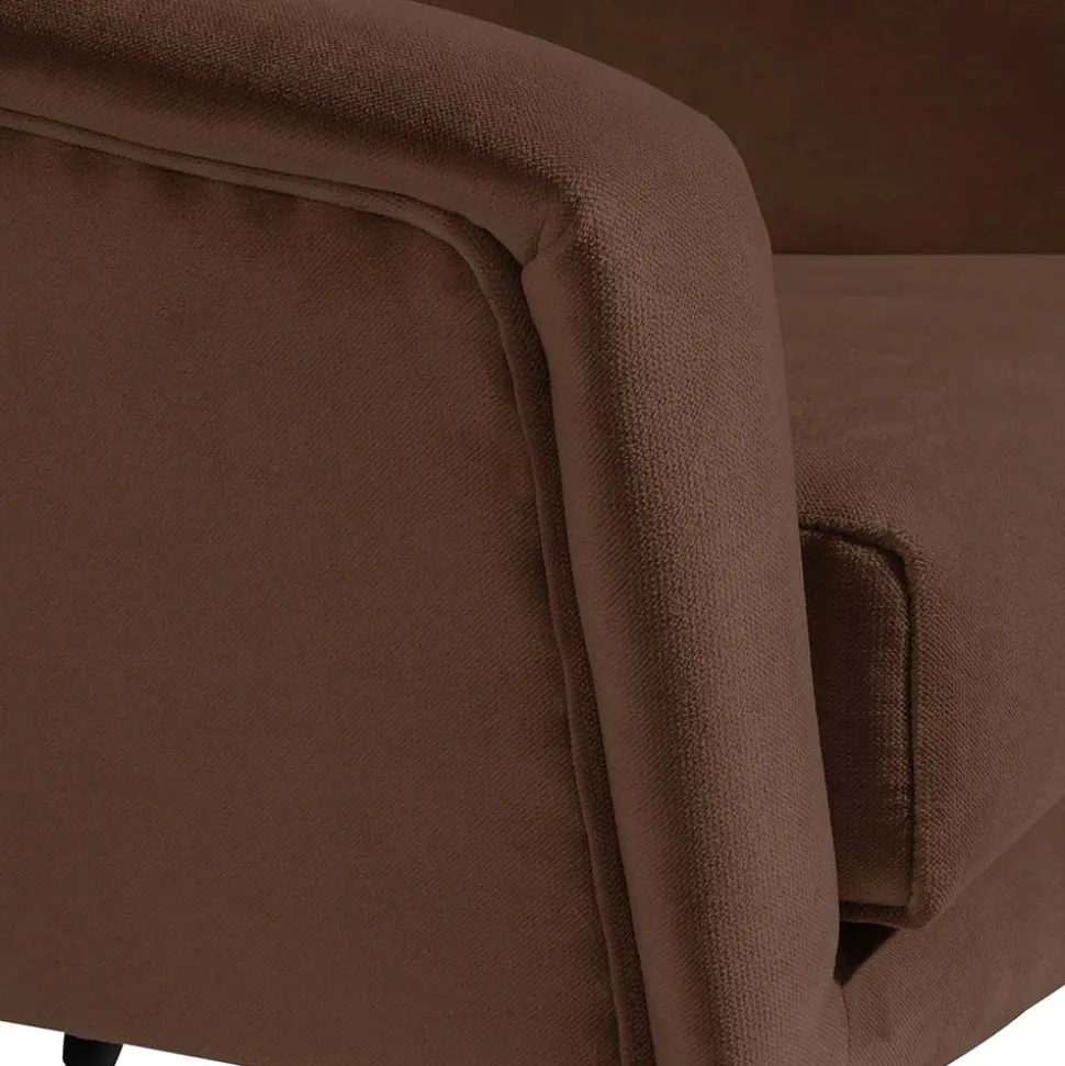 Wohnzimmersessel in Braun und Schwarz - Ian