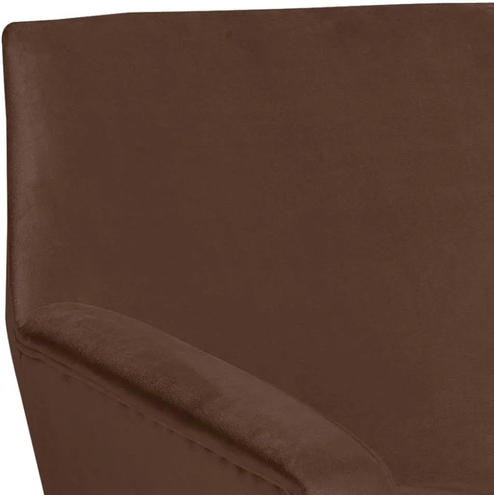 Wohnzimmersessel in Braun und Schwarz - Ian