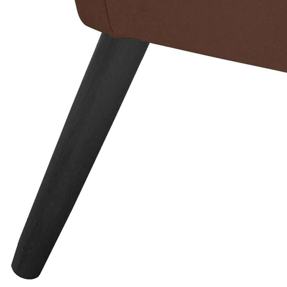 Wohnzimmersessel in Braun und Schwarz - Ian