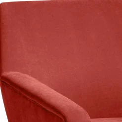 Wohnzimmersessel in Terracotta Velours - Emjada