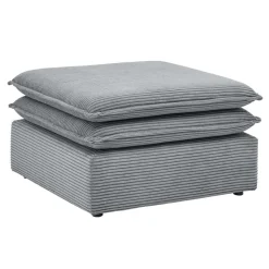 Wohnzimmersessel und Hocker Set - Ruffos (zweiteilig)