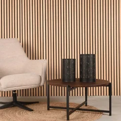 Wohnzimmertisch aus Mangoholz in Dunkelbraun - Valuta