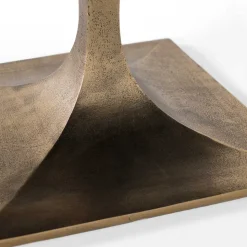 Wohnzimmertisch mit hellgrauer Marmorplatte - Cimbaly