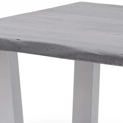 Wohnzimmertisch mit Naturkante Akazie - Daana