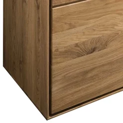 Wohnzimmervitrine aus geöltem Massivholz - Slaraduva