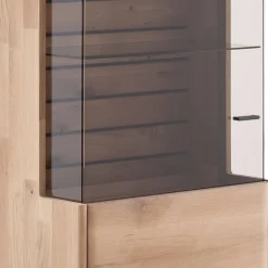 Wohnzimmervitrine in Asteiche Hell - Azzurian