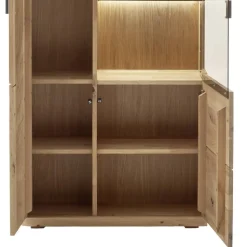 Wohnzimmervitrine in Asteiche Hell - Losiamos