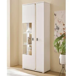 Wohnzimmervitrine mit LED Beleuchtung - Racelyn