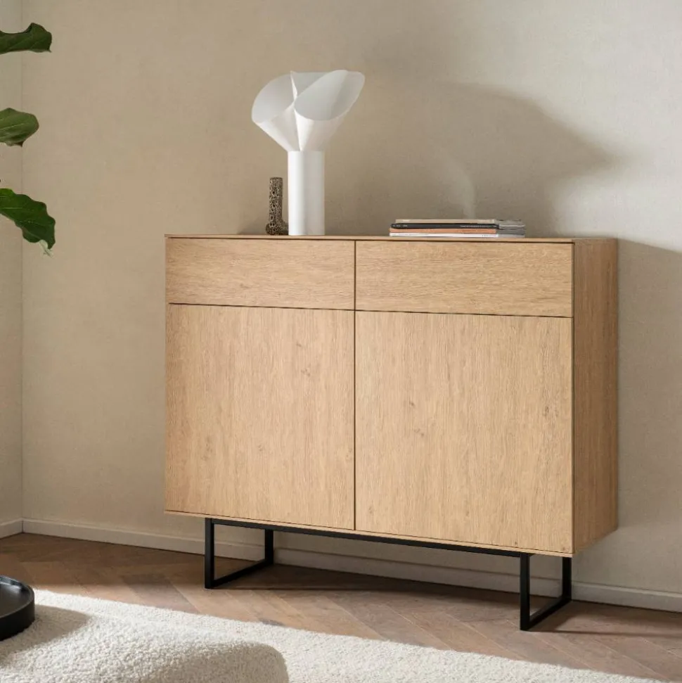 Wohnzimmer-Wohnwand Set - Jaskin (dreiteilig)