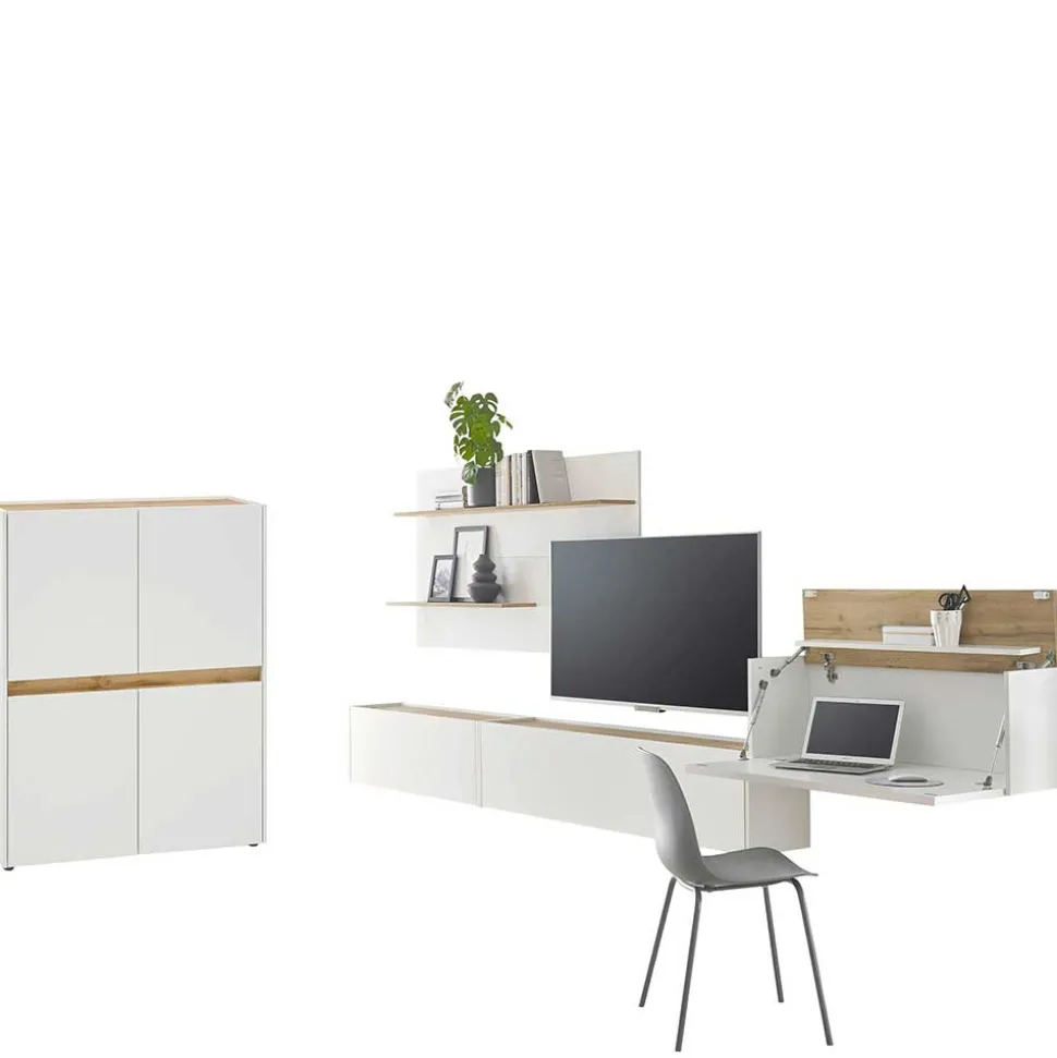 Wohnzimmeschränke & Regal Set - Nonessia (fünfteilig)