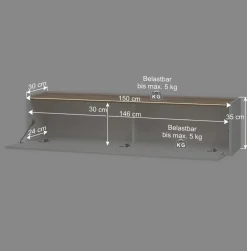 Wohnzimmeschränke & Regal Set - Nonessia (fünfteilig)