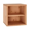 Würfel Regal mit 2 Fächern 38x38 cm - Gabela