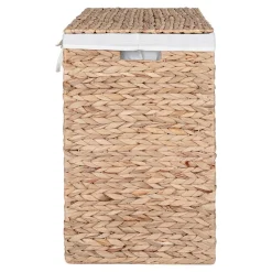 Wäschekorb aus Wasserhyazinthe Geflecht - Vadigos