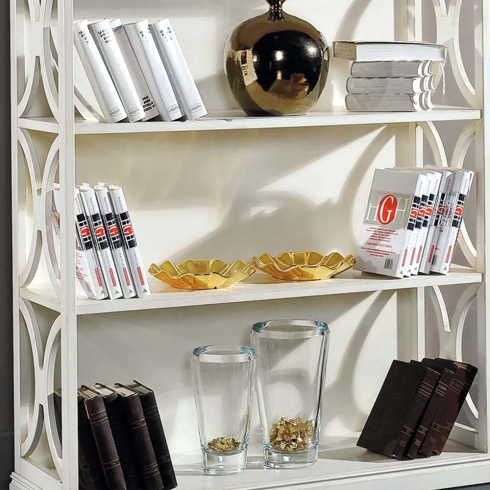 Wunderschönes Standregal Baciare mit eleganten Verzierungen