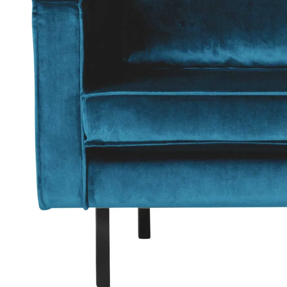 Wundervolle Recamiere in tollem Blau Cumagon Retro