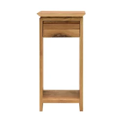 30x30 Blumenhocker aus Wildeiche Massivholz - Anndra