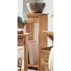 30x30 Blumenhocker aus Wildeiche Massivholz - Anndra