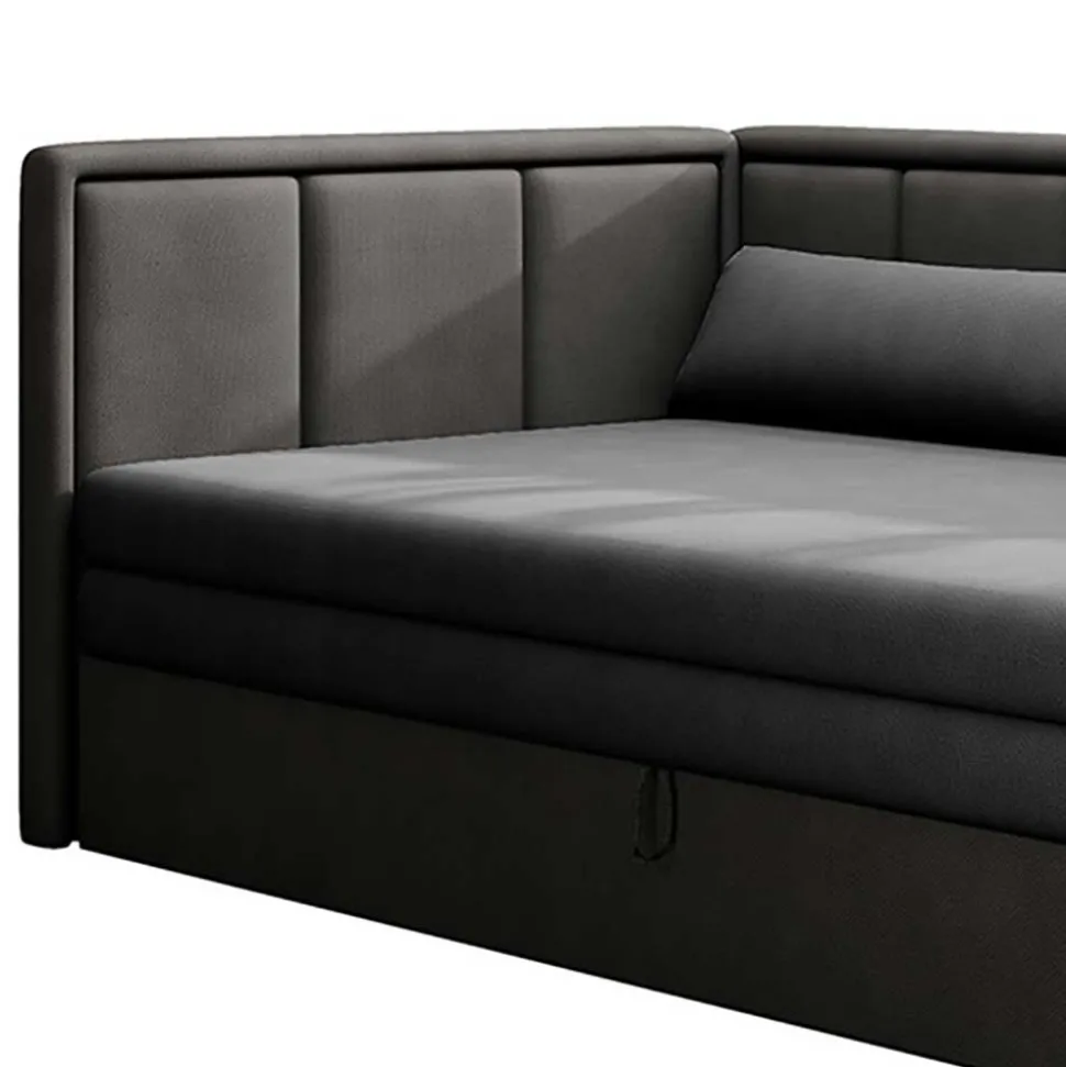 150x200 cm Ausziehsofa in Grau - Roading