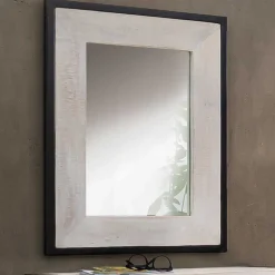 82x92 cm Spiegel mit doppeltem Rahmen - Crenada