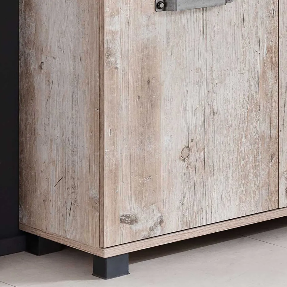 81x95 cm Touchwood Kommode in Eiche Grau - Mosnito