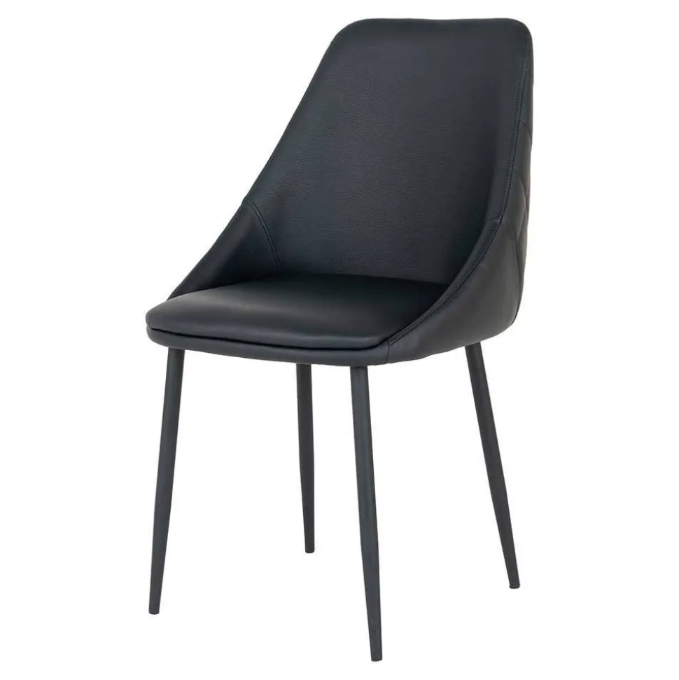 140x95 Esstisch & Polsterstühle - Georgetta (fünfteilig)