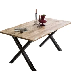 160x85 Esszimmertisch aus Mangoholz - Bastiono