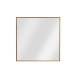 72x72 Flurspiegel mit Massivholz Wildeiche - Mandrey