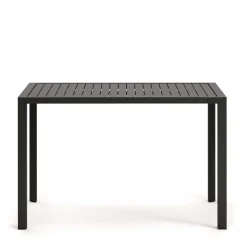 150x77 Garten Stehtisch in Dunkelgrau - Dumoriva