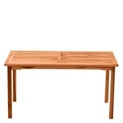 150x90 Holztisch für den Garten aus Teak - Klahuma