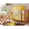 90x200 Kinder Stockbett mit Rutsche - Vimal