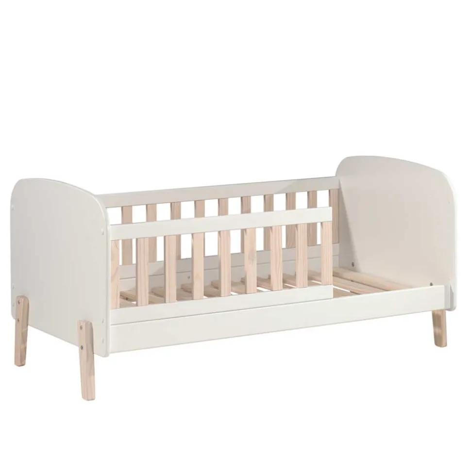 70x140 Kinderbett mit Rausfall Schutz - Mael