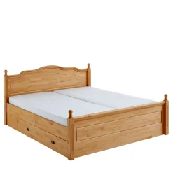 180x200 Landhaus Bett mit Stauraum - Ulderan