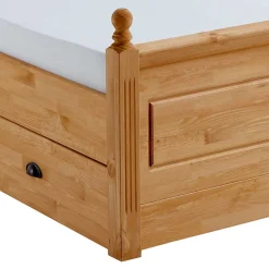 180x200 Landhaus Bett mit Stauraum - Ulderan